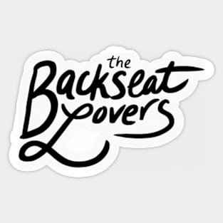 music the backseat Sticker